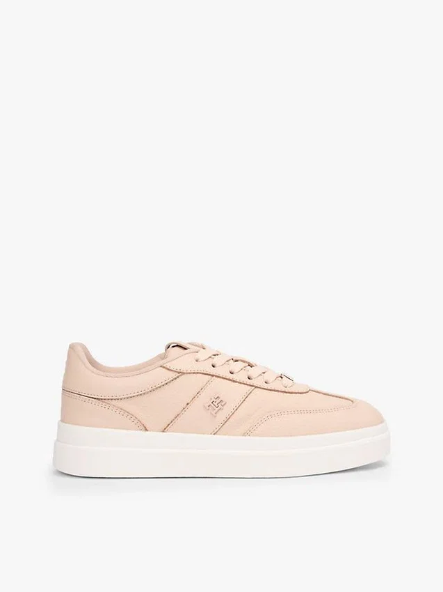 Pebbled Leather Court Sneaker Pebbled Leather Court Sneaker