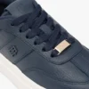 Pebbled Leather Court Sneaker