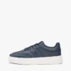Pebbled Leather Court Sneaker