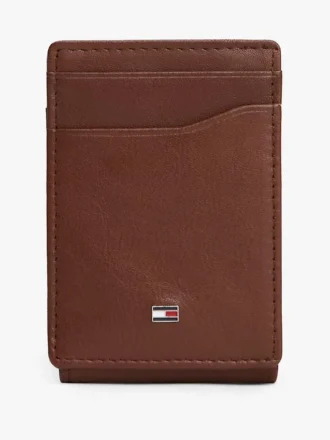 Pebbled Leather Magnetic Bifold Wallet Pebbled Leather Magnetic Bifold Wallet