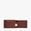 Pebbled Leather Magnetic Bifold Wallet