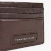 Pebbled Leather Monogram Card Holder