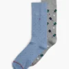 Pickleball & Dot Trouser Sock 2-Pack Pickleball & Dot Trouser Sock 2-Pack