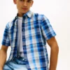 Plaid Cotton-Linen Blend Shirt Plaid Cotton-Linen Blend Shirt