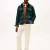 Plaid Wool-Blend Padded Shirt Jacket Plaid Wool-Blend Padded Shirt Jacket