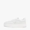 Platform Leather Court Sneaker