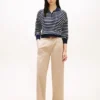 Pleated Twill Barrel Chino