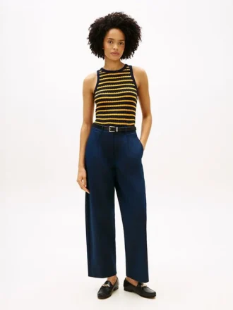 Pleated Twill Barrel Chino Pleated Twill Barrel Chino
