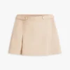 Pleated Twill Mini Skirt Pleated Twill Mini Skirt