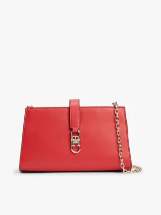 Polished Monogram Chain Crossbody Bag
