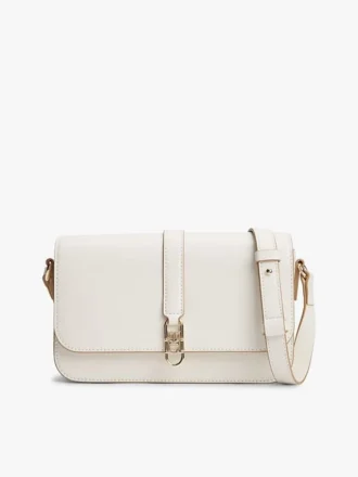 Polished Monogram Flap Crossbody Bag