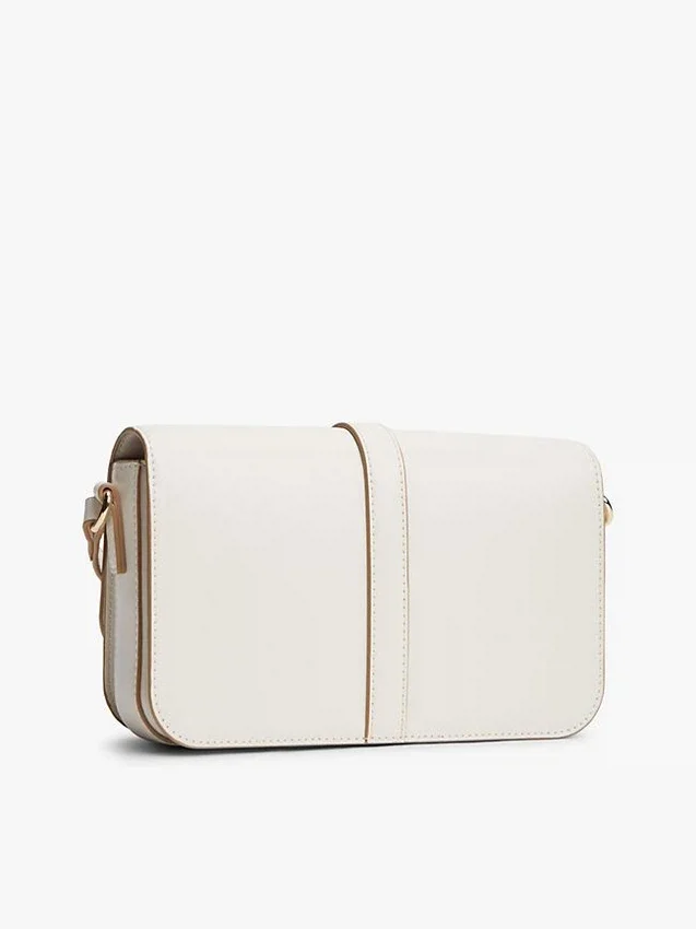 Polished Monogram Flap Crossbody Bag Polished Monogram Flap Crossbody Bag