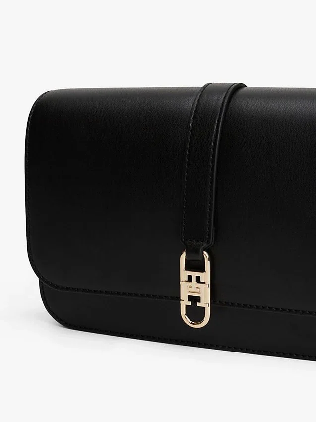 Polished Monogram Flap Crossbody Bag Polished Monogram Flap Crossbody Bag