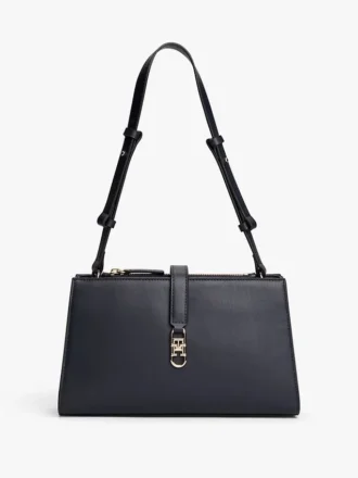 Polished Monogram Shoulder Bag Polished Monogram Shoulder Bag