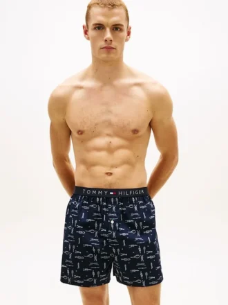 Printed Woven Boxer