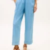 Pull-On Wide-Leg Ankle Pant Pull-On Wide-Leg Ankle Pant