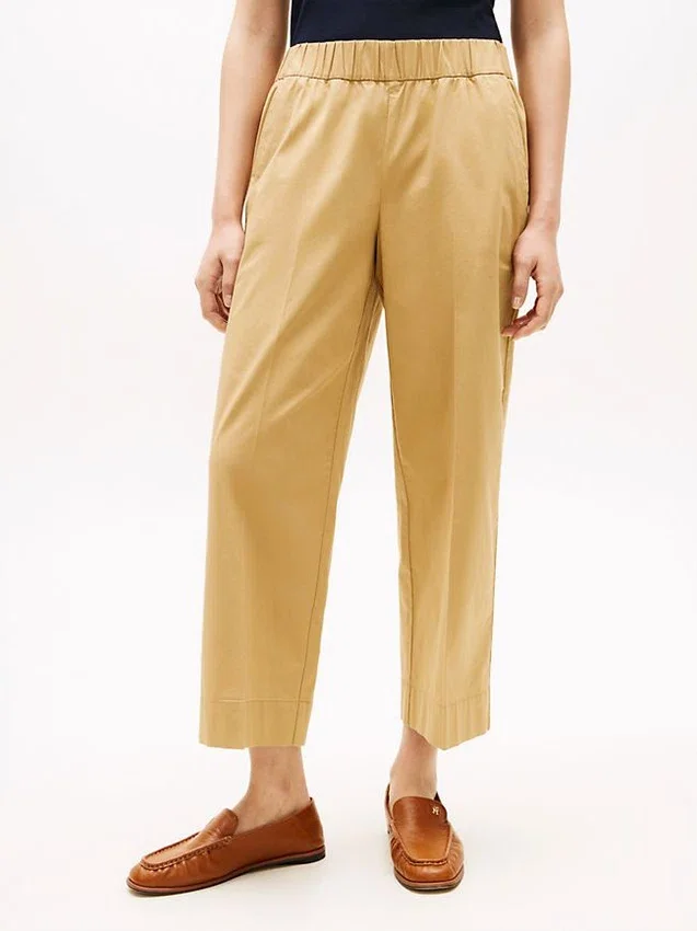Pull-On Wide-Leg Ankle Pant Pull-On Wide-Leg Ankle Pant