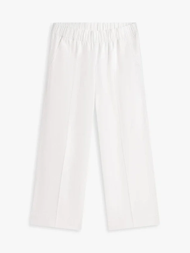 Pull-On Wide-Leg Ankle Pant Pull-On Wide-Leg Ankle Pant