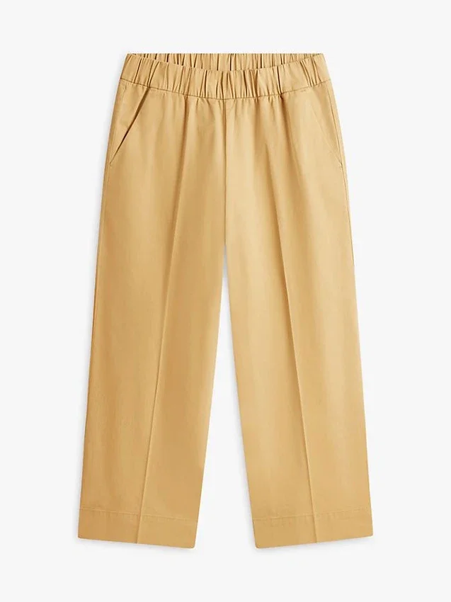 Pull-On Wide-Leg Ankle Pant Pull-On Wide-Leg Ankle Pant
