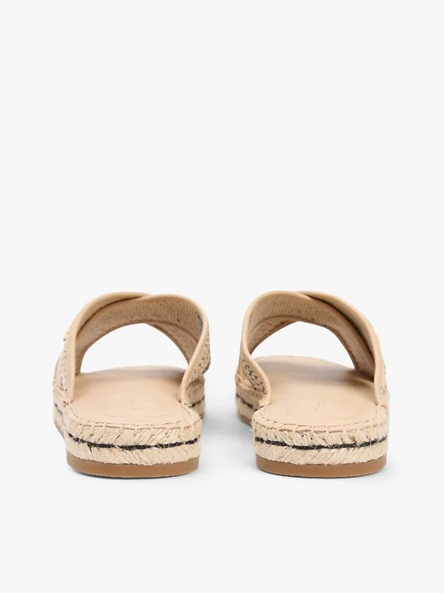 Raffia Espadrille Slide Sandal Raffia Espadrille Slide Sandal