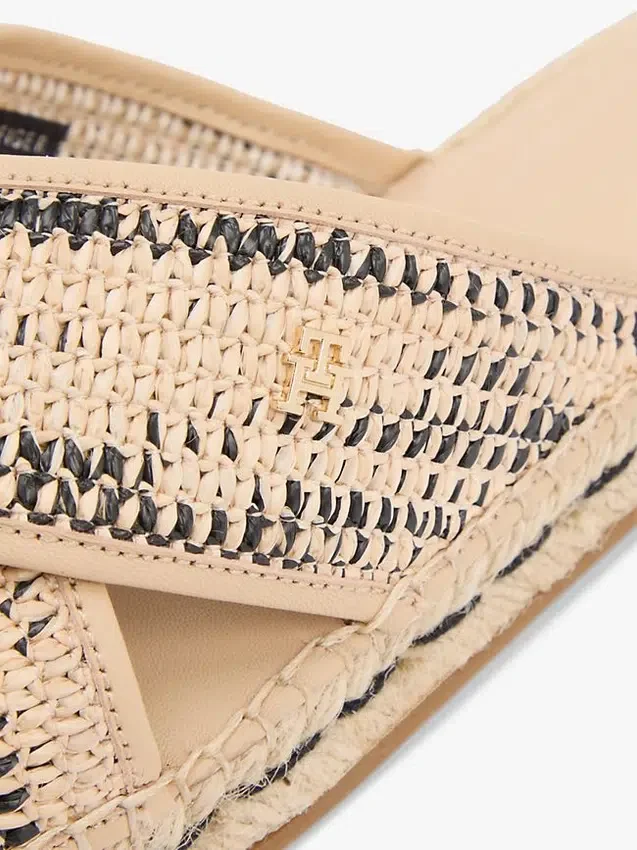 Raffia Espadrille Slide Sandal Raffia Espadrille Slide Sandal