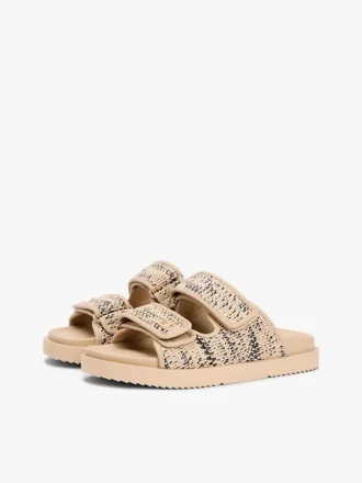 Raffia Sandal