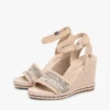 Raffia Wedge Espadrille Sandal