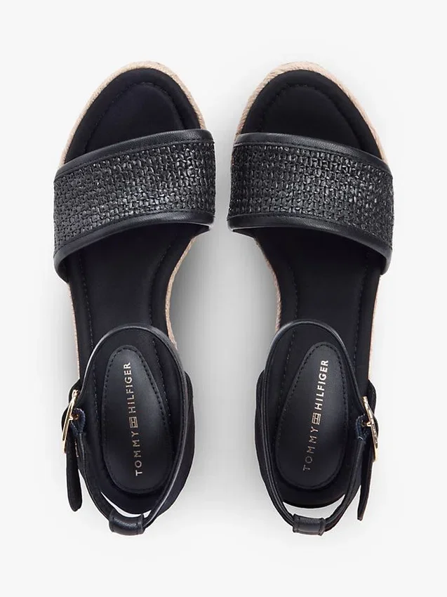 Raffia Wedge Espadrille Sandal Raffia Wedge Espadrille Sandal