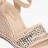 Raffia Wedge Espadrille Sandal