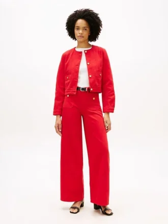 Raw Hem High-Rise Wide Leg Jean Raw Hem High-Rise Wide Leg Jean