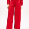 Raw Hem High-Rise Wide Leg Jean