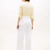 Raw Hem High-Rise Wide Leg Jean
