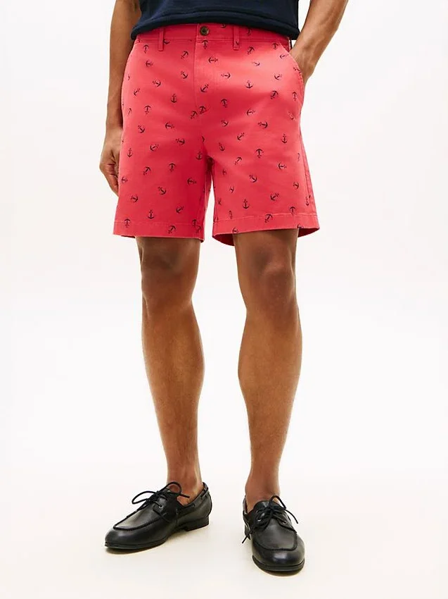 Regular Fit 7″ Anchor Print Short Regular Fit 7″ Anchor Print Short