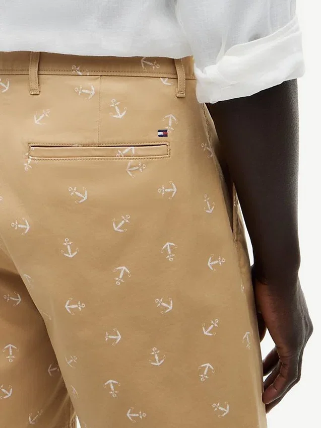 Regular Fit 7″ Anchor Print Short Regular Fit 7″ Anchor Print Short