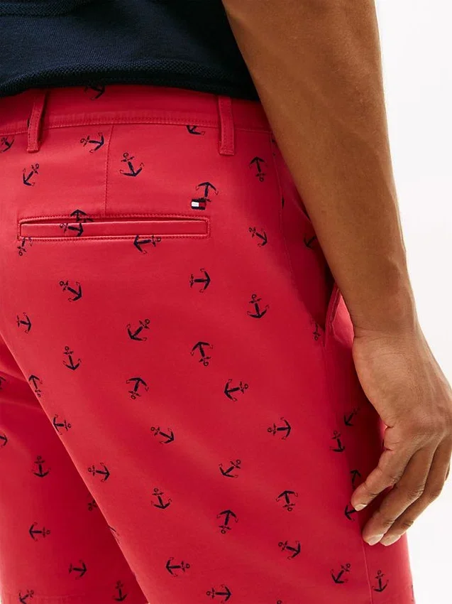 Regular Fit 7″ Anchor Print Short Regular Fit 7″ Anchor Print Short