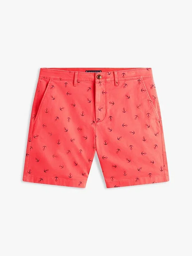 Regular Fit 7″ Anchor Print Short Regular Fit 7″ Anchor Print Short