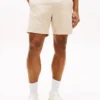 Regular Fit 7″ Cotton-Linen Blend Short