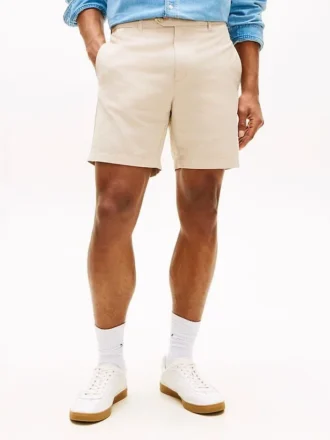 Regular Fit 7″ Cotton-Linen Blend Short Regular Fit 7″ Cotton-Linen Blend Short