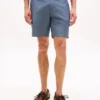 Regular Fit 7″ Cotton-Linen Blend Short