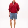 Regular Fit 7″ Cotton-Linen Blend Short