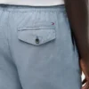 Regular Fit 7″ Cotton-Linen Blend Short