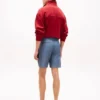 Regular Fit 7″ Cotton-Linen Blend Short