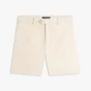 Regular Fit 7″ Cotton-Linen Blend Short