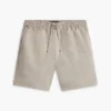 Regular Fit 7″ Cotton-Linen Blend Short