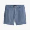 Regular Fit 7″ Cotton-Linen Blend Short