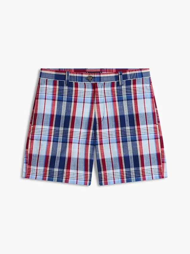 Regular Fit 7″ Madras Short Regular Fit 7″ Madras Short