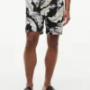 Regular Fit 7″ Tropical Print Short Regular Fit 7″ Tropical Print Short