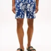 Regular Fit 7″ Tropical Print Short