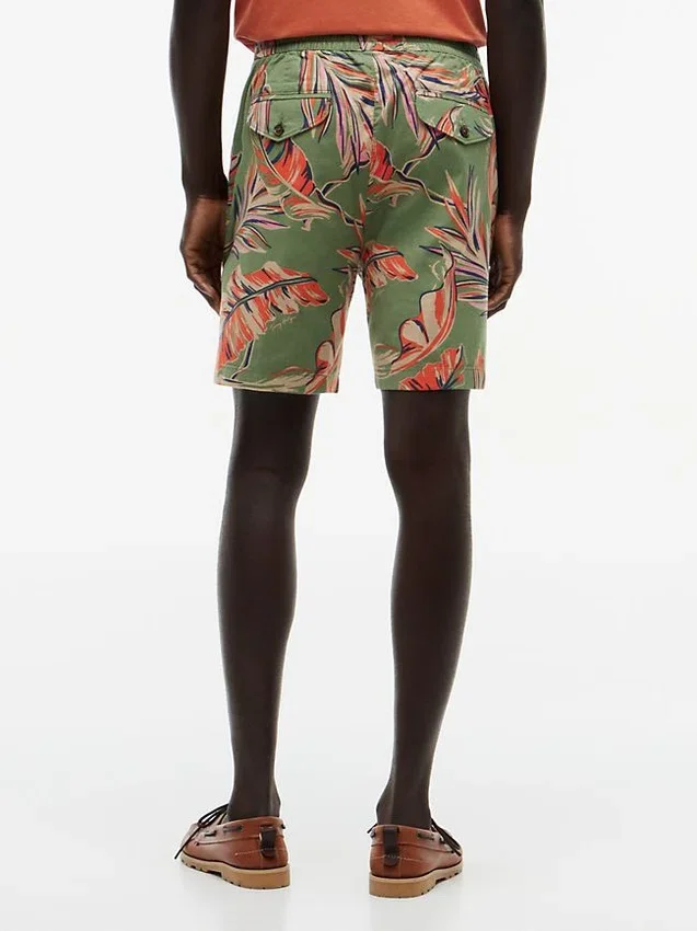 Regular Fit 7″ Tropical Print Short Regular Fit 7″ Tropical Print Short