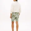Regular Fit 7″ Tropical Print Short